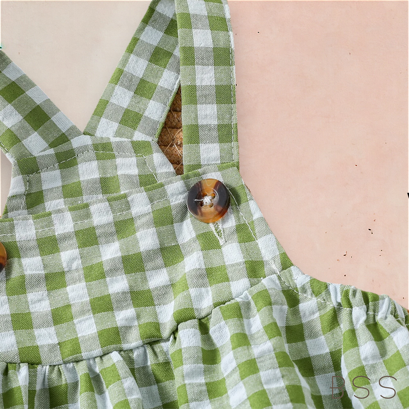 Romper Verão Xadrez