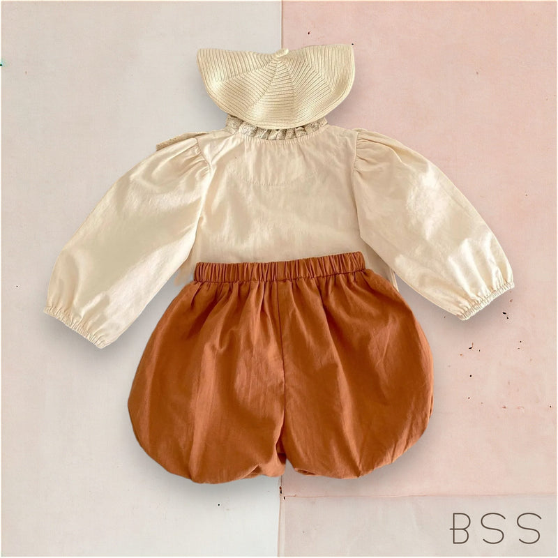 Conjunto Infantil Bordado Lena