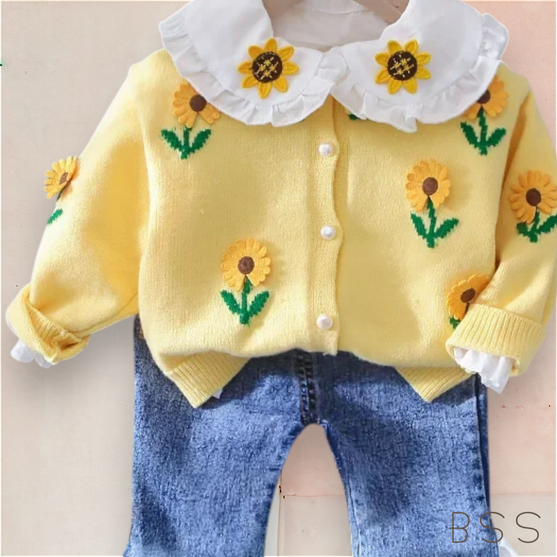 Conjunto Infantil Girassol 3pcs