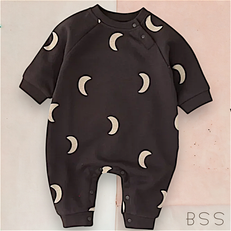 Macacão Infantil Minimalista Inverno Lua