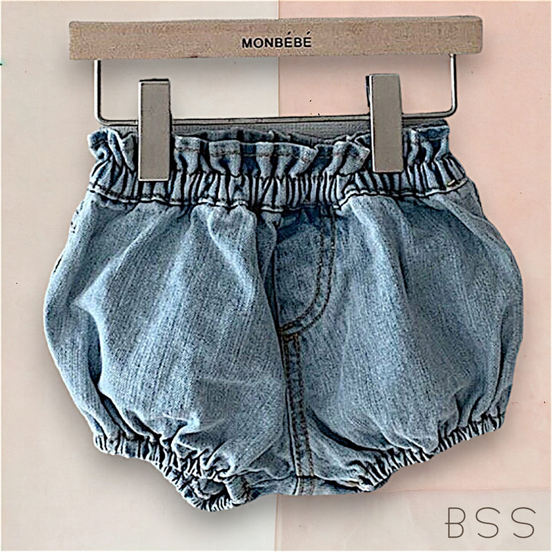 Short Infantil Denin Vintage