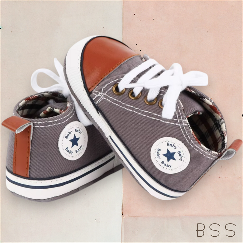 Bota Infantil Bebê Canvas Star