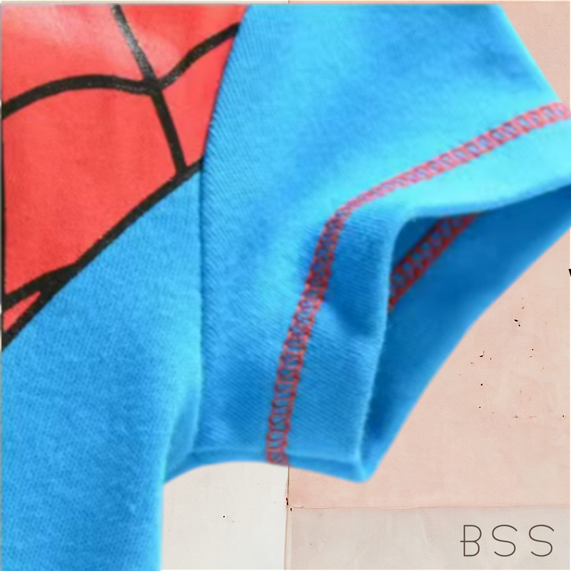 Romper Fantasia Homem Aranha Bebê
