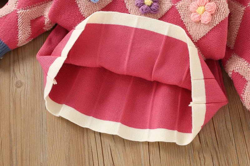 Conjunto Infantil Tricot Inverno Chloe