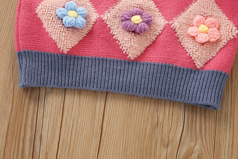 Conjunto Infantil Tricot Inverno Chloe