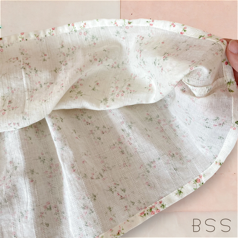 Vestido Infantil Rendado Floral Verão