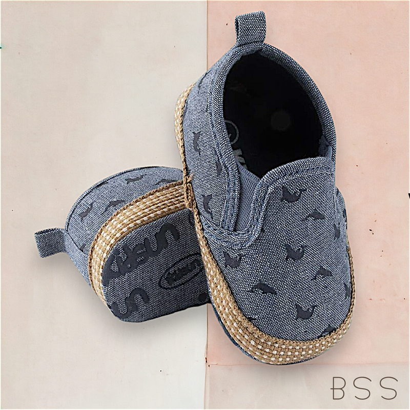 Mocassim Infantil Bebê Denin