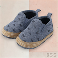 Mocassim Infantil Bebê Denin